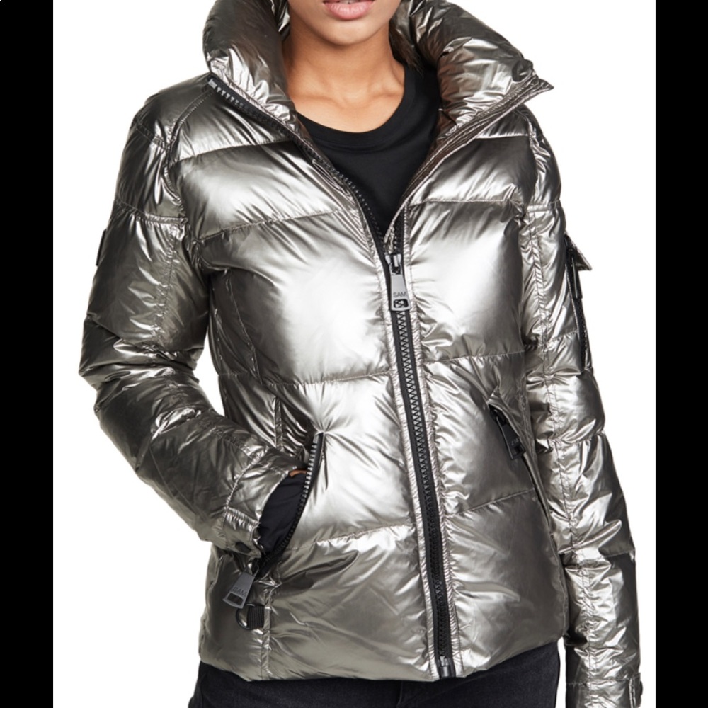 SAM NYC belted down puffer jacket